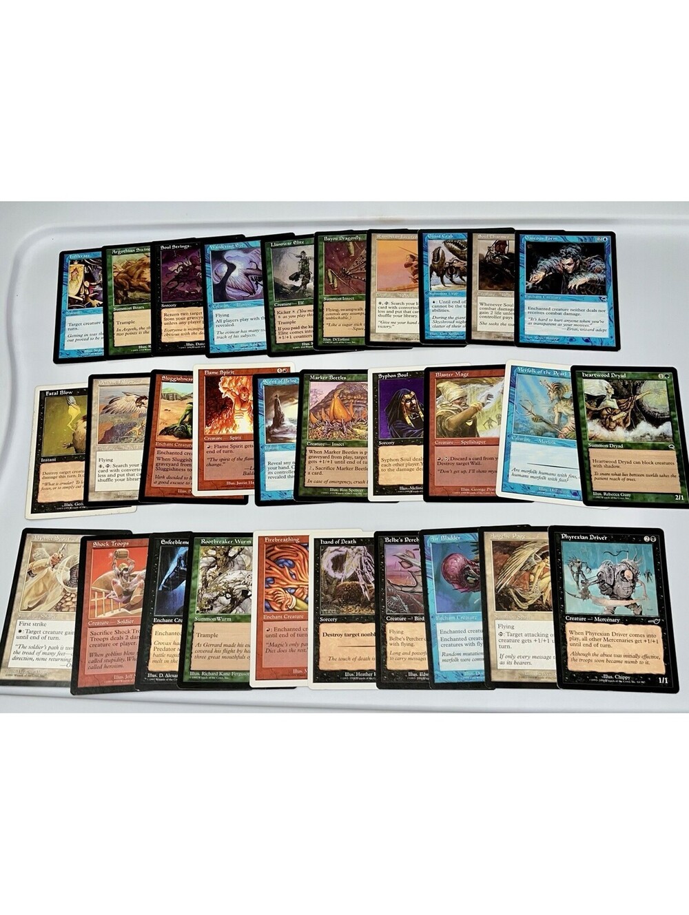 Magic: The Gathering - 50 cards Assorted sets/ no lands. Multiple Sets Bundle 10